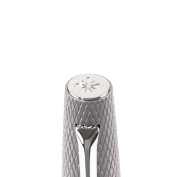 Diplomat Tintenroller Viper silber guillochiert