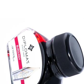 Preview: Diplomat Tinte im Glas 30ml burgunderrot