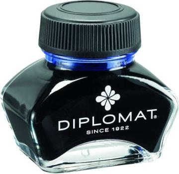 Diplomat Tintenglas 30ml königsblau
