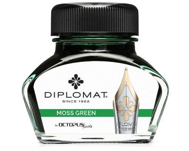 Preview: Diplomat Tinte im Glas 30ml moosgrün