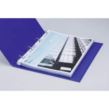 Durable 50 Stück Prospekthülle A4 PP Premium oben offen glasklar