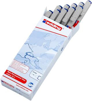 Edding 151 F Folienschreiber Ohp-Marker non-permanent Fein - blau