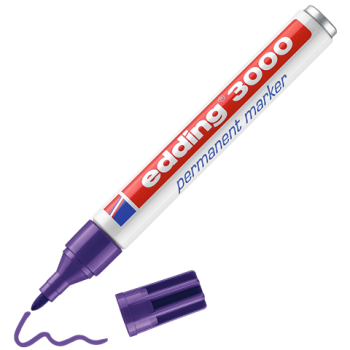 Preview: Edding 3000 Permanent Marker - violett