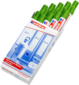 Preview: Edding 3000 Permanent Marker - hellgrün