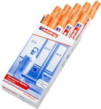 Preview: Edding 3000 Permanent Marker - hellorange