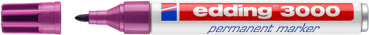 Preview: Edding 3000 Permanent Marker - magenta