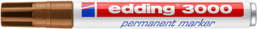 Edding 3000 Permanent Marker - ocker