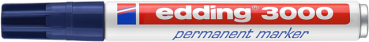 Edding 3000 Permanent Marker - stahlblau