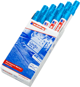 Preview: Edding 3300 Permanent Marker - hellblau