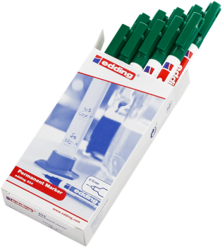 Preview: Edding 404 Permanent Marker - grün