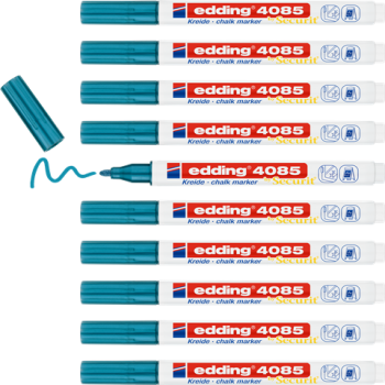 Edding 4085 Kreidemarker by Securit - blau-metallic