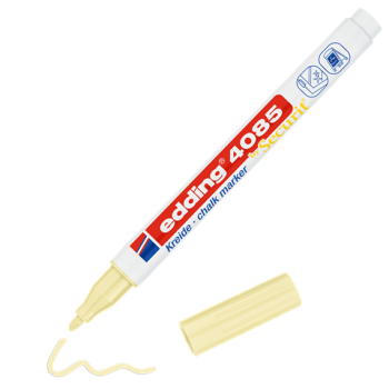 Preview: Edding 4085 Kreidemarker by Securit - pastellgelb