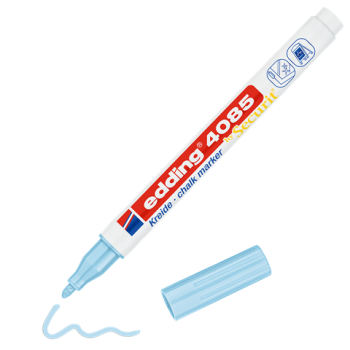 Preview: Edding 4085 Kreidemarker by Securit - pastellblau