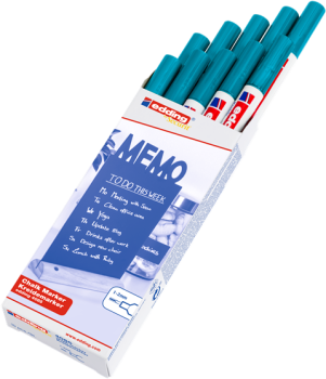 Preview: Edding 4085 Kreidemarker by Securit - blau-metallic