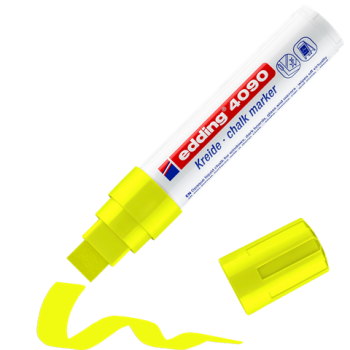 Preview: Edding 4090 Kreidemarker - neongelb