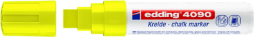 Preview: Edding 4090 Kreidemarker - neongelb