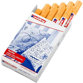 Edding 4500 Textilmarker hellorange