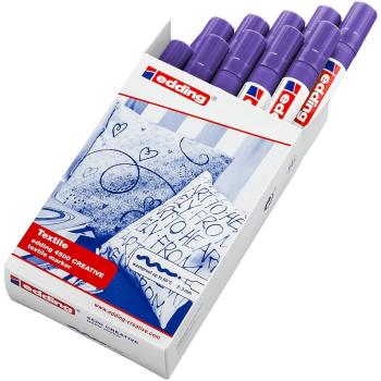 Edding 4500 Textilmarker neonviolett