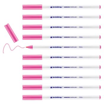 Preview: Edding 4600 Textilstift pink