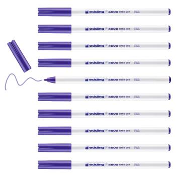 Preview: Edding 4600 Textilstift violett