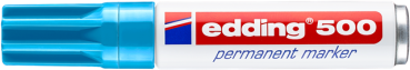 Edding 500 Permanent Marker - hellblau