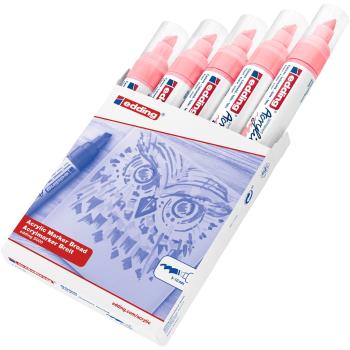 Edding 5000 Acrylmarker breit edel mauve