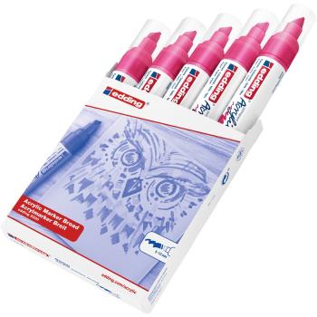 Edding 5000 Acrylmarker breit telemagenta