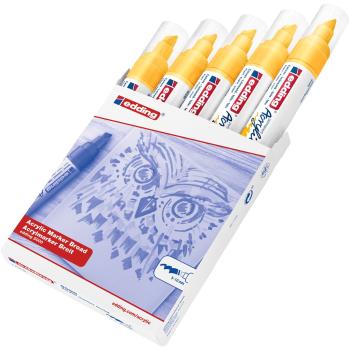 Edding 5000 Acrylmarker breit verkehrsgelb