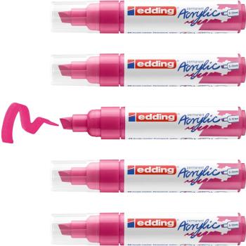 Preview: Edding 5000 Acrylmarker breit telemagenta