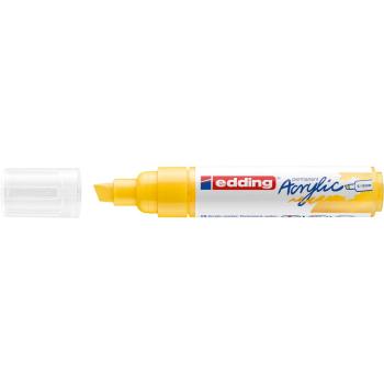 Preview: Edding 5000 Acrylmarker breit verkehrsgelb