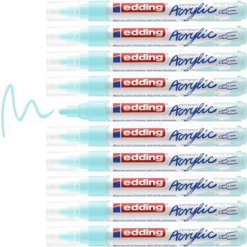 Preview: Edding 5100 Acrylmarker medium pastellblau