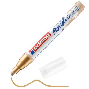Preview: Edding 5100 Acrylmarker medium reichgold