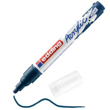 Preview: Edding 5100 Acrylmarker medium elegant nachtblau