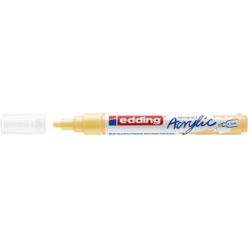 Preview: Edding 5100 Acrylmarker medium pastellgelb