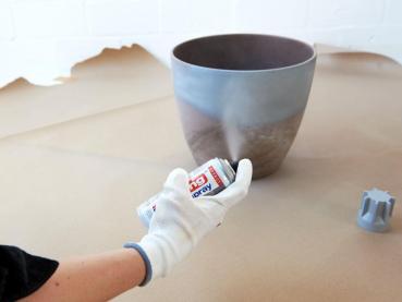 Preview: Edding 5200 Permanent Spray - Beton effekt seidenmatt
