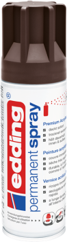 Edding 5200 Permanent Spray - schokobraun seidenmatt - RAL8017