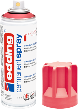 Preview: Edding 5200 Permanent Spray - koralle seidenmatt