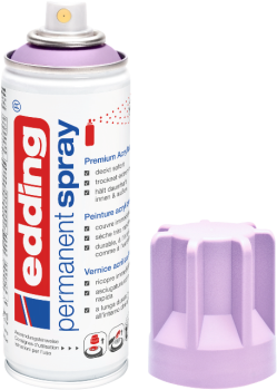 Preview: Edding 5200 Permanent Spray - hell lavendel seidenmatt