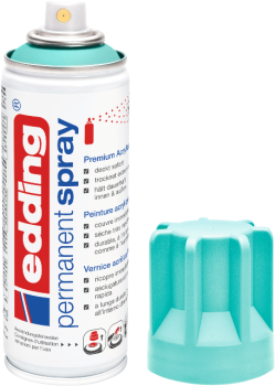 Preview: Edding 5200 Permanent Spray - opulent türkis seidenmatt