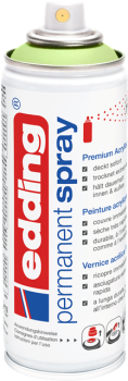 Preview: Edding 5200 Permanent Spray - pastellgrün seidenmatt