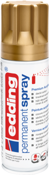 Edding 5200 Permanent Spray - reichgold seidenmatt