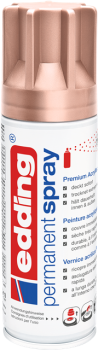 Edding 5200 Permanent Spray - roségold seidenmatt