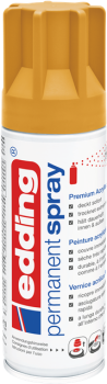 Edding 5200 Permanent Spray - leuchtend bernstein seidenmatt