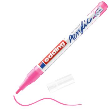 Preview: Edding 5300 Acrylmarker fein neonpink