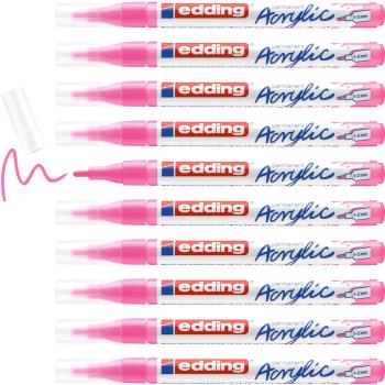 Preview: Edding 5300 Acrylmarker fein neonpink