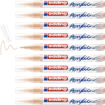 Preview: Edding 5300 Acrylmarker fein warmbeige
