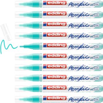Preview: Edding 5300 Acrylmarker fein opulent türkis