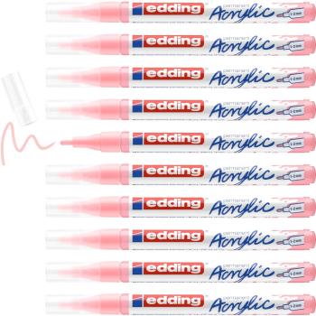 Preview: Edding 5300 Acrylmarker fein edel mauve