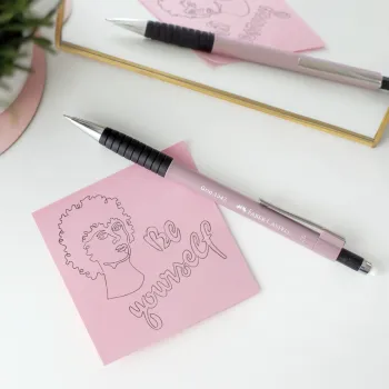 Preview: Faber-Castell Druckbleistift Grip 1347 0.7mm rose shadows