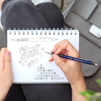 Preview: Faber-Castell Grip 1347 Druckbleistift 0.7mm navy blue